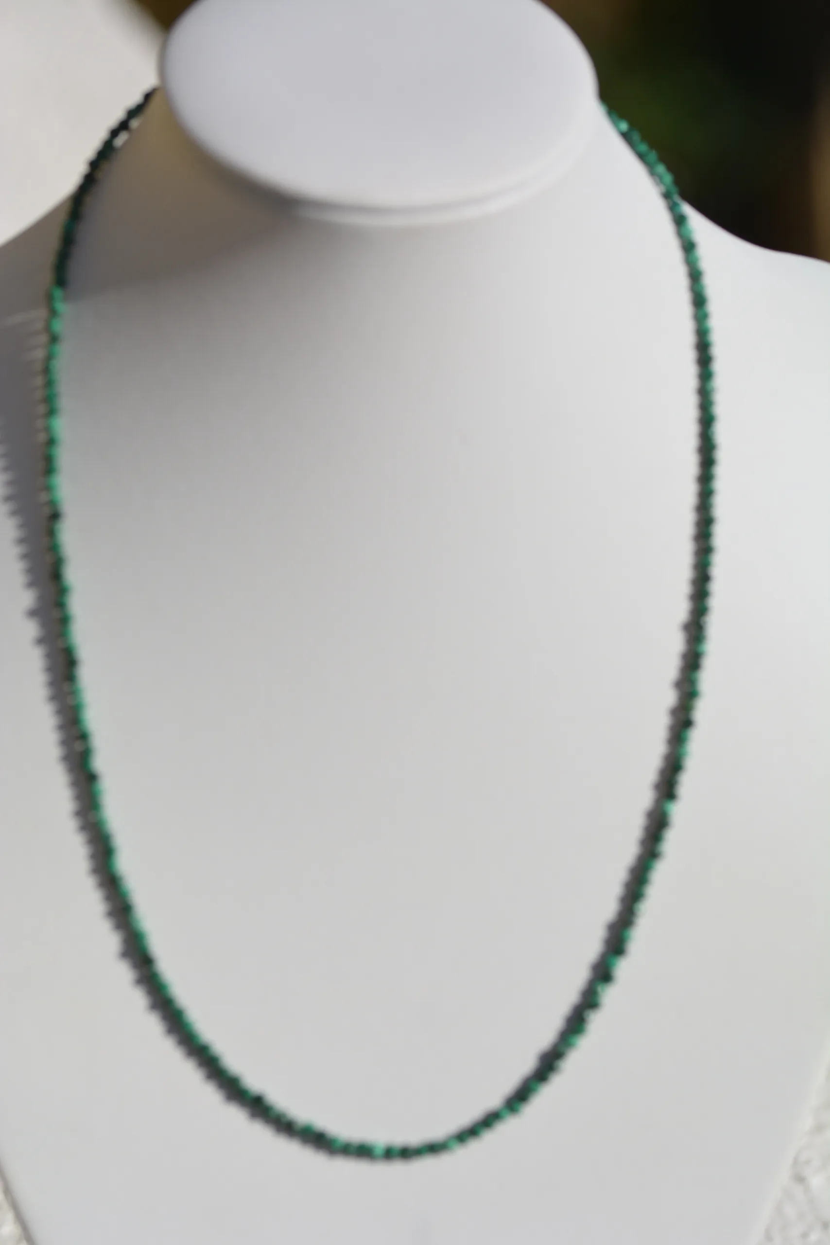Collier en Malachite