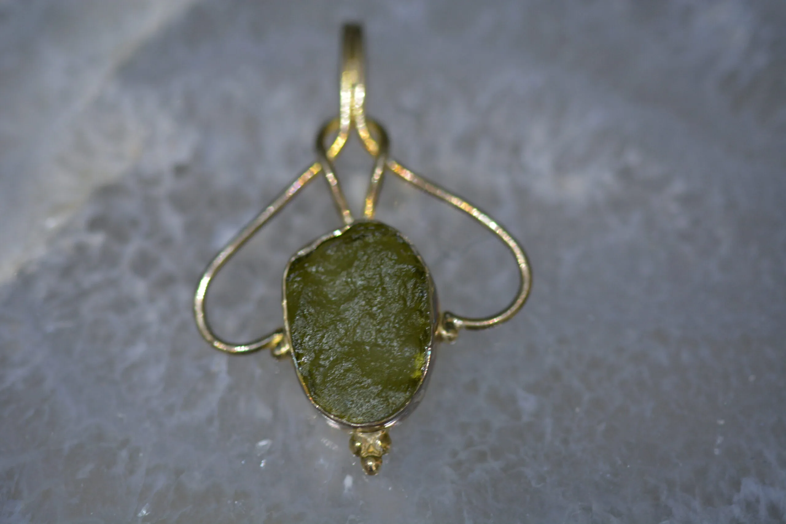 Moldavite Pendentif