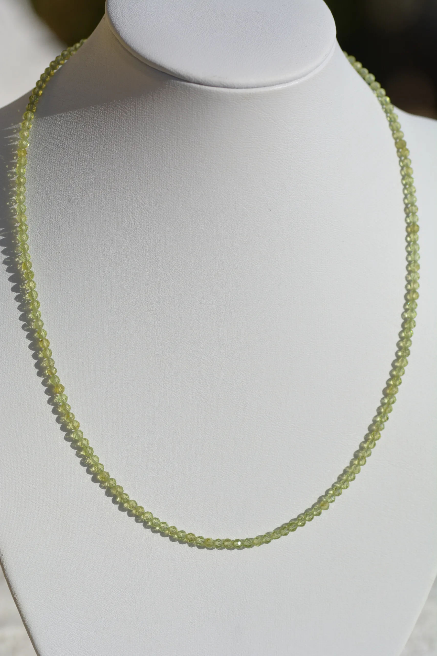 Collier en Péridot
