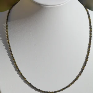 Collier en Obsidienne