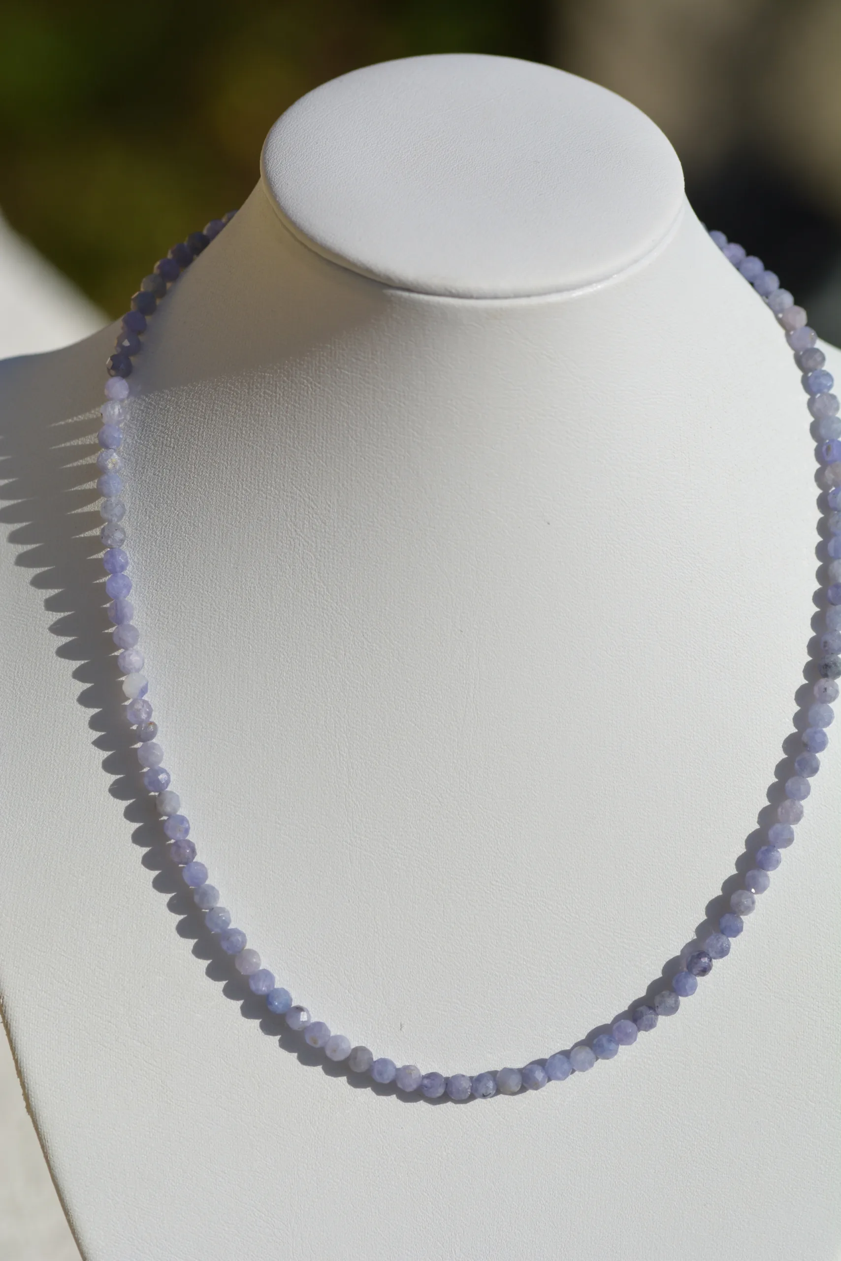 Collier en Tanzanite