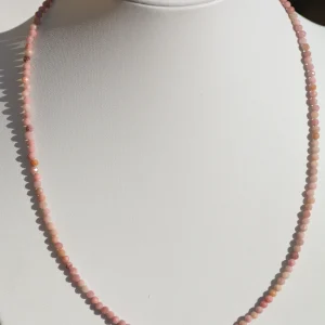 Collier en Rhodonite