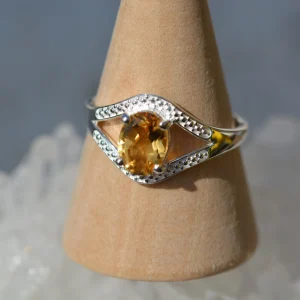 Bague en Citrine