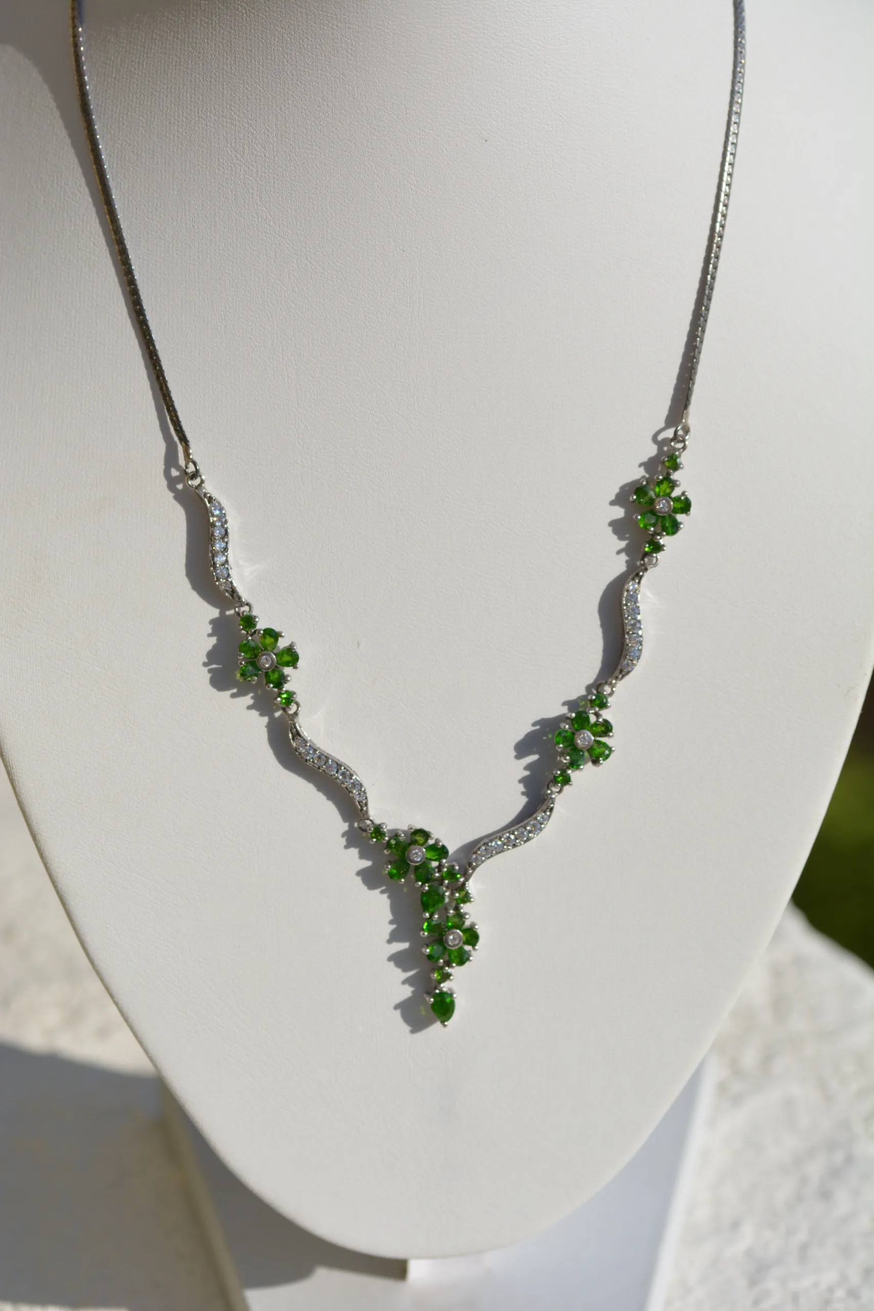Collier Chrome Diopside