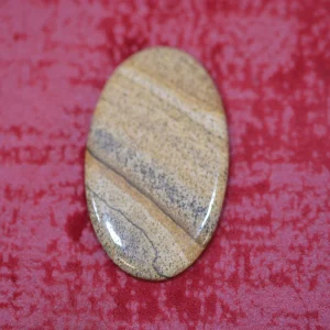 Jaspe Paysage Cabochon