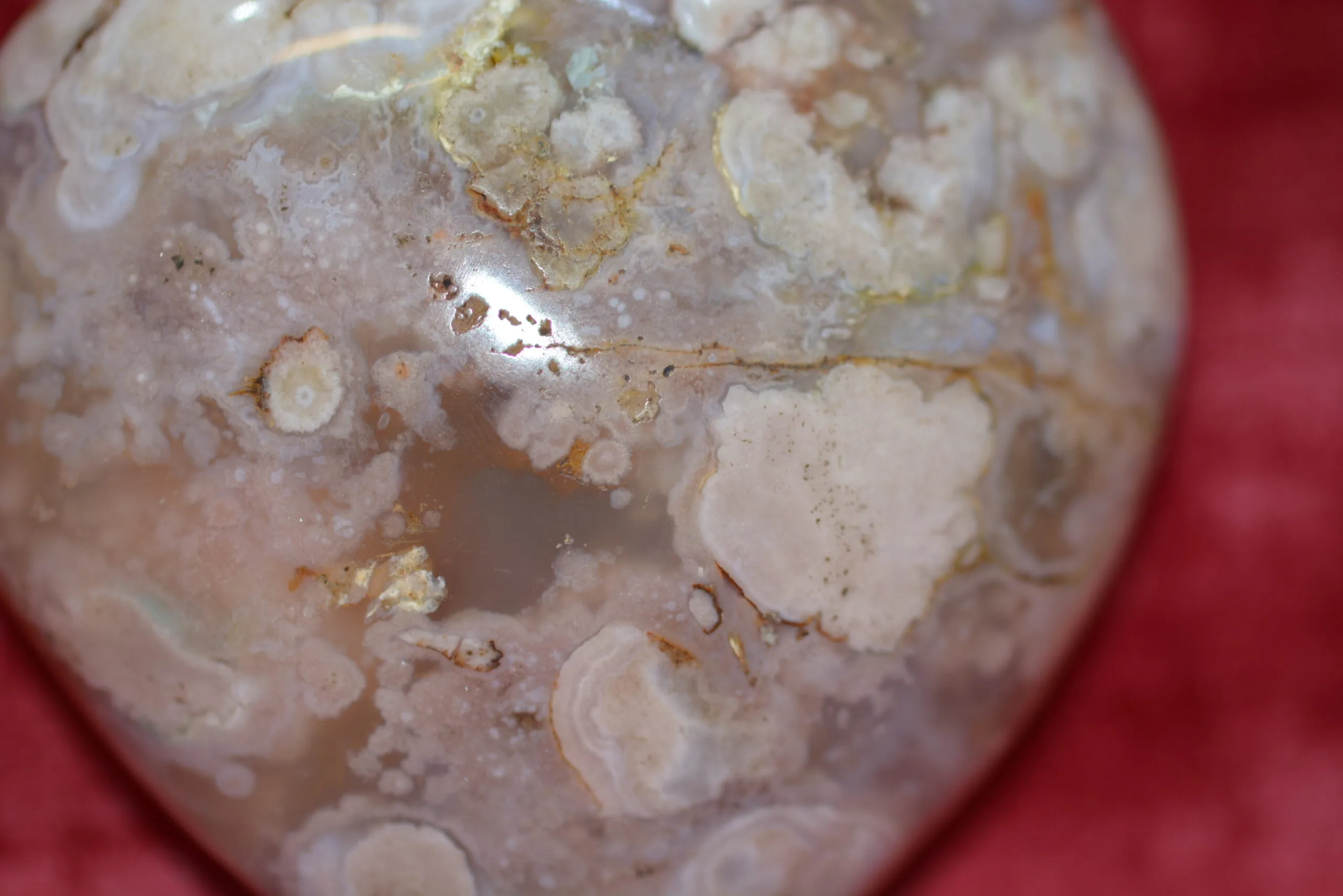 Agate rose - Cœur – Image 5