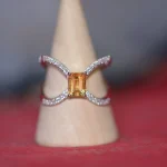 Citrine et Topaze Blanche
