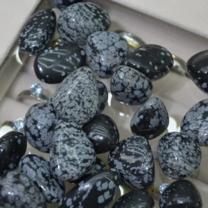 Obsidienne flocon de neige